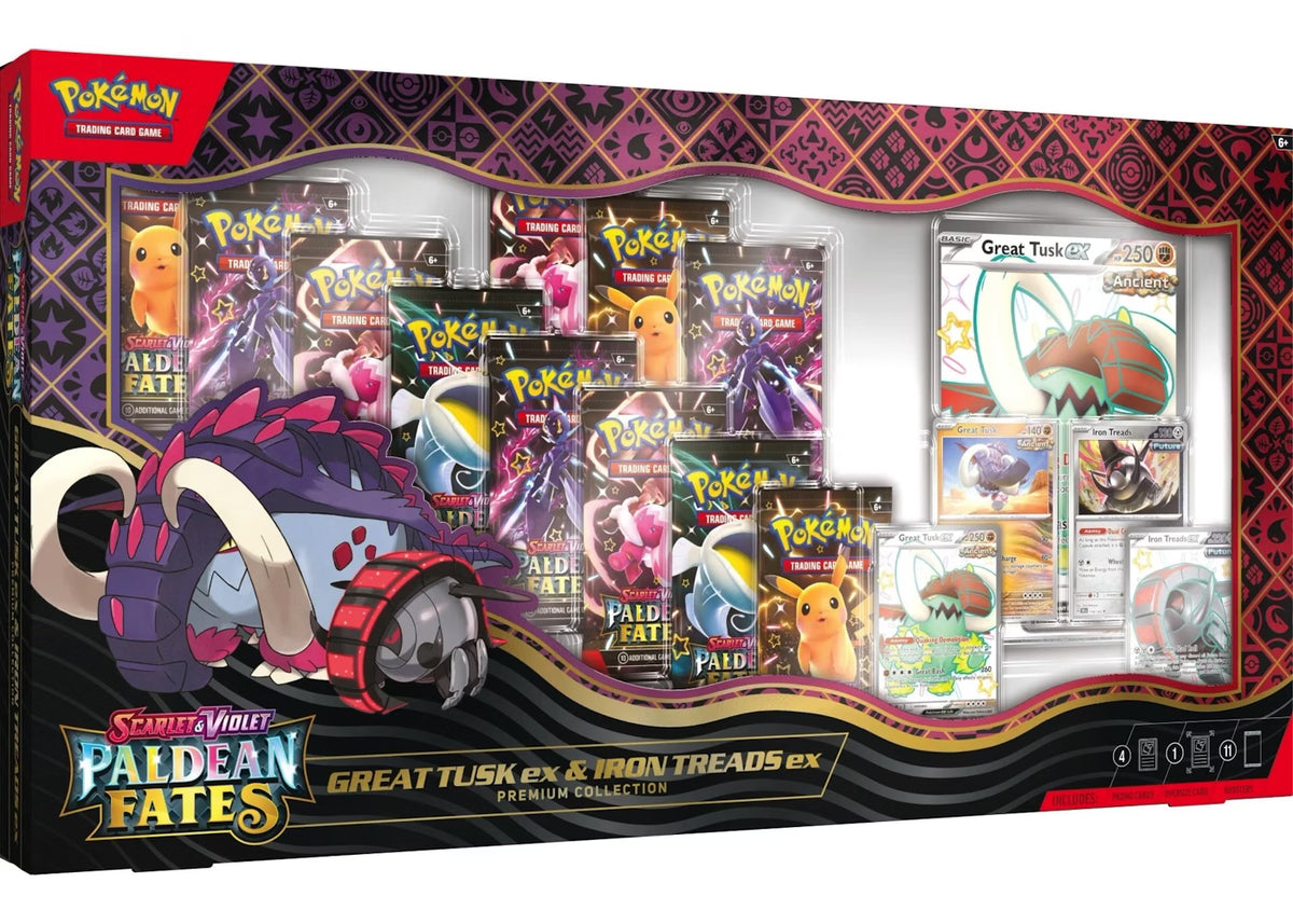 Paldean Fates Great Tusk Premium Collection