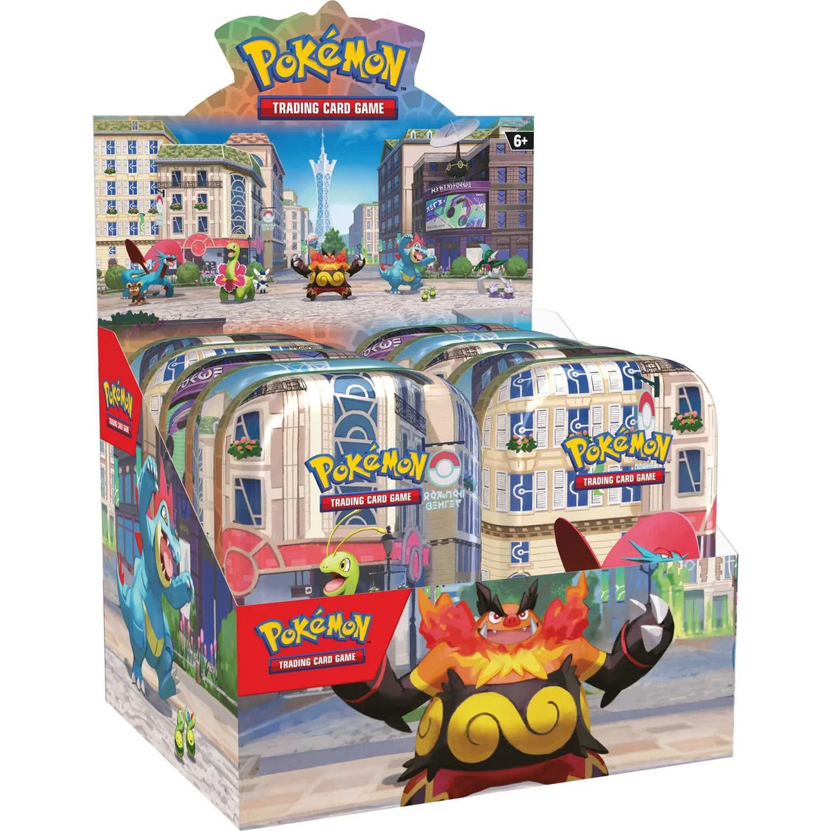 Lumiose Tin Display Sealed
